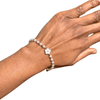 Perla I Bracelet en acier inoxydable et imitation perle d’eau douce